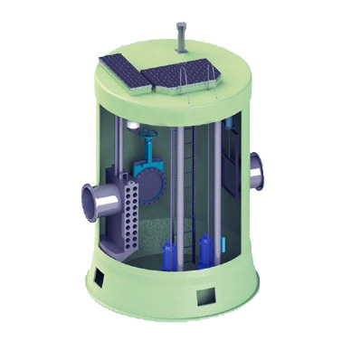 智能一體化截污井